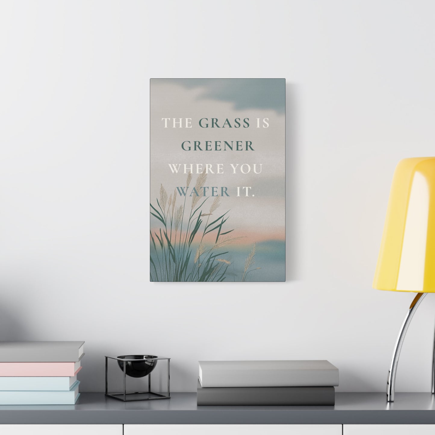 The Grass Is Greener Where You Water It